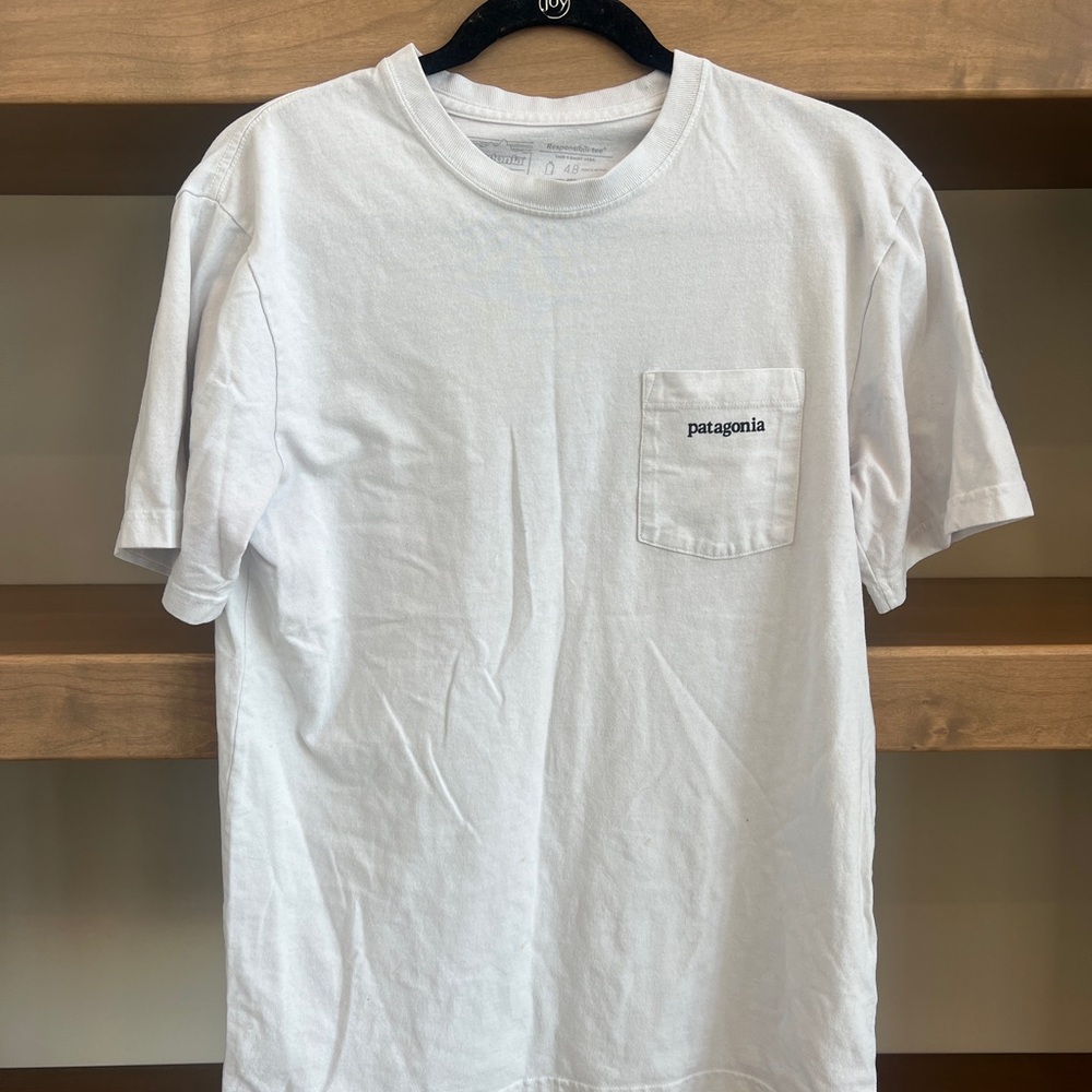 Patagonia Men's White T-Shirt